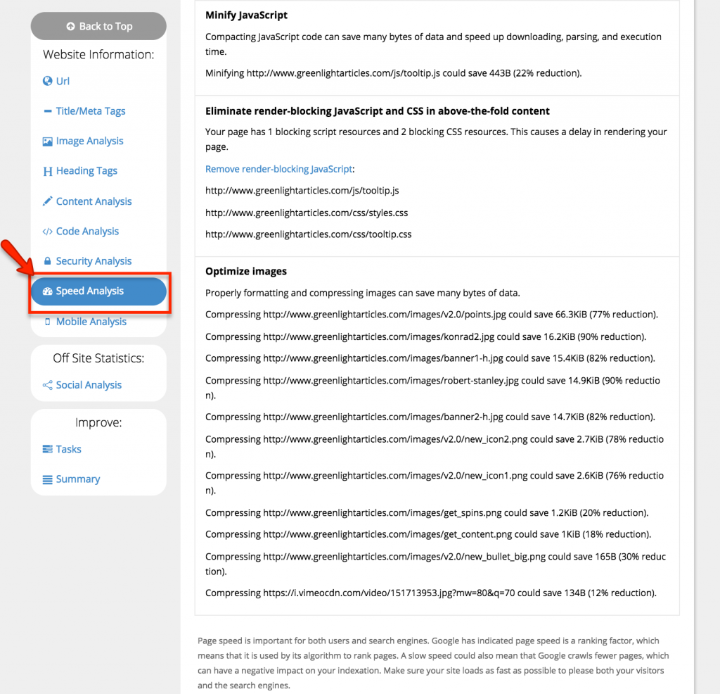 Page Speed as Ranking Factor - Serped