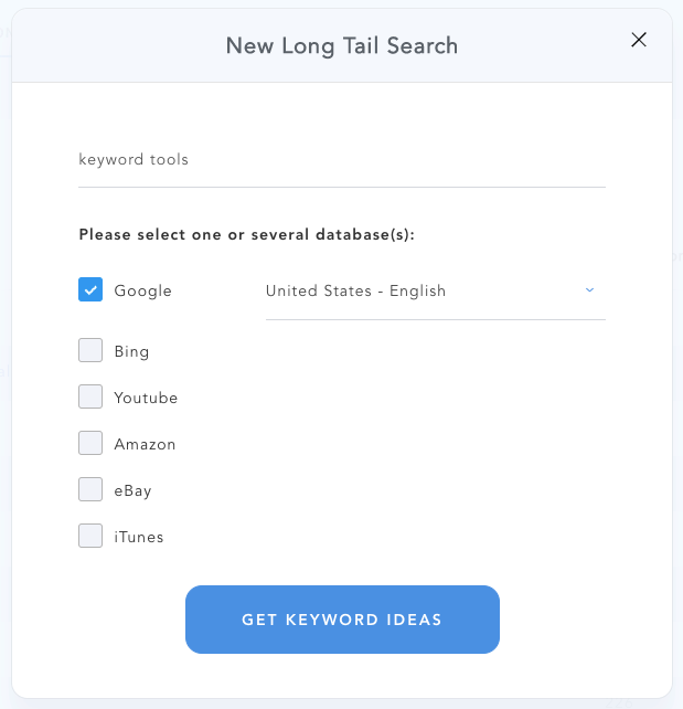 long tail keywords