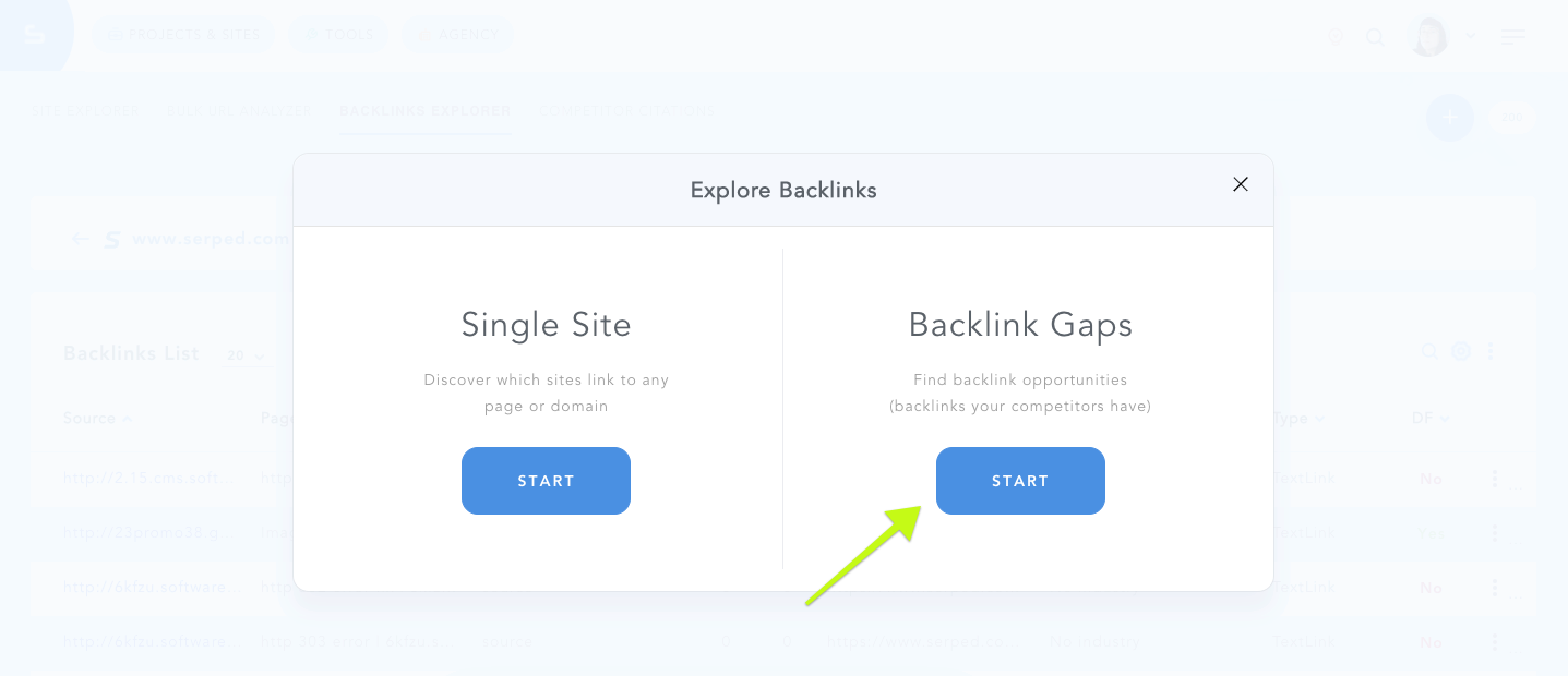 Backlinks Explorer 3