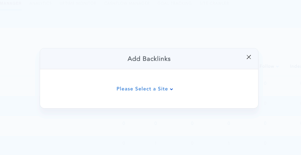 Backlinks Manager 3