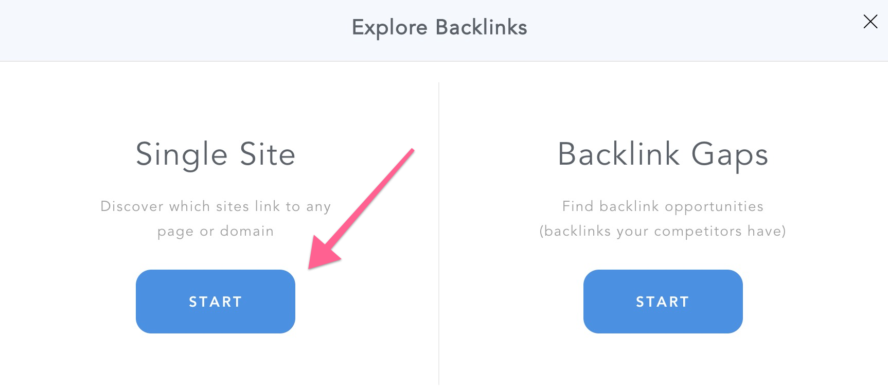 Explore Backlinks