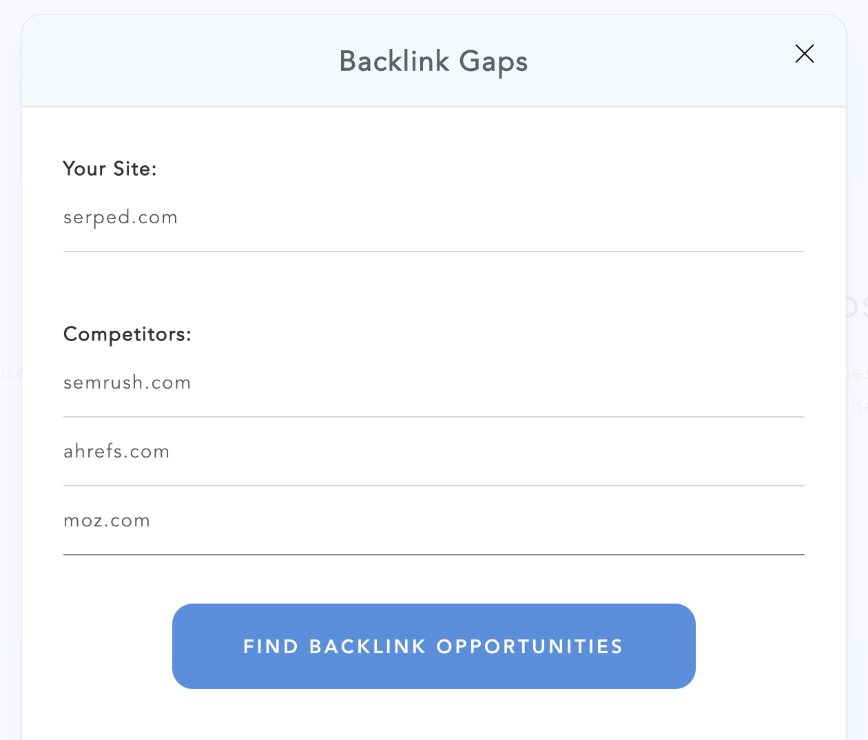 Backlink Gaps 2