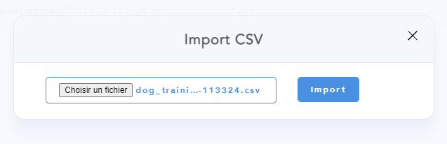 CSV Import Function