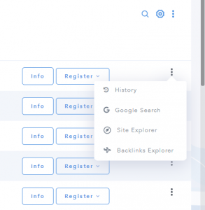 Expired Scraper Results Options