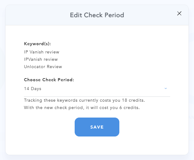 Bulk Edit Check Periods